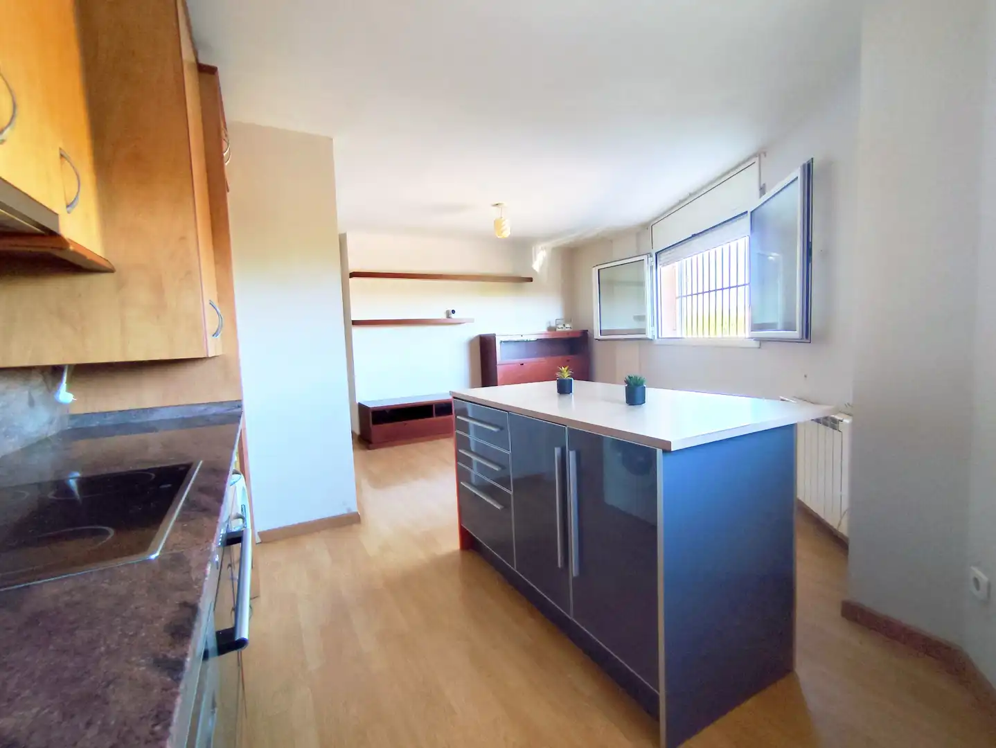 Küche von Wohnung zum Verkauf in Òdena mit Heizung, Parkett und Möbliert
