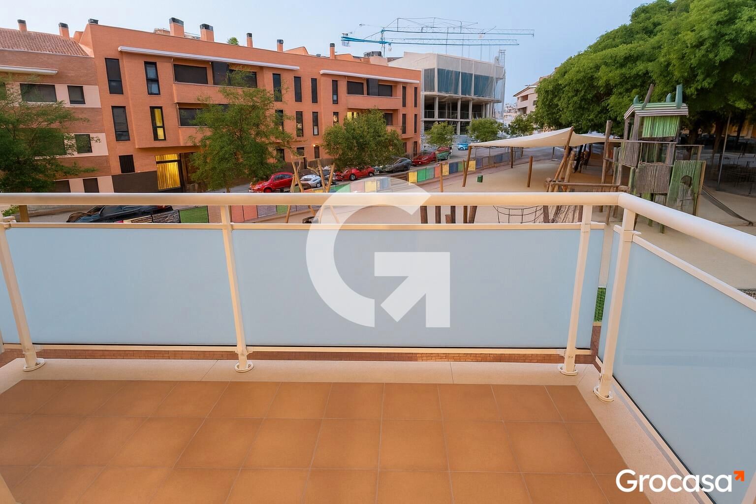 Balcony of Flat for sale in Cubelles  with Storage room, Furnished and Oven