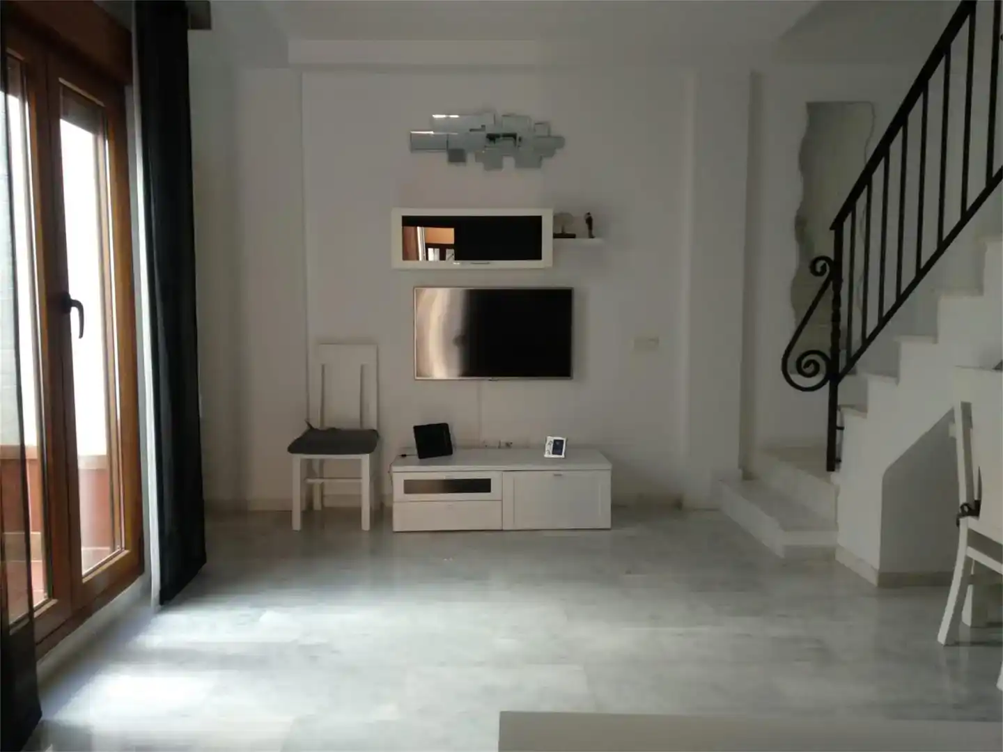 Living room of Flat for sale in Montilla  with Air Conditioner, Storage room and Furnished