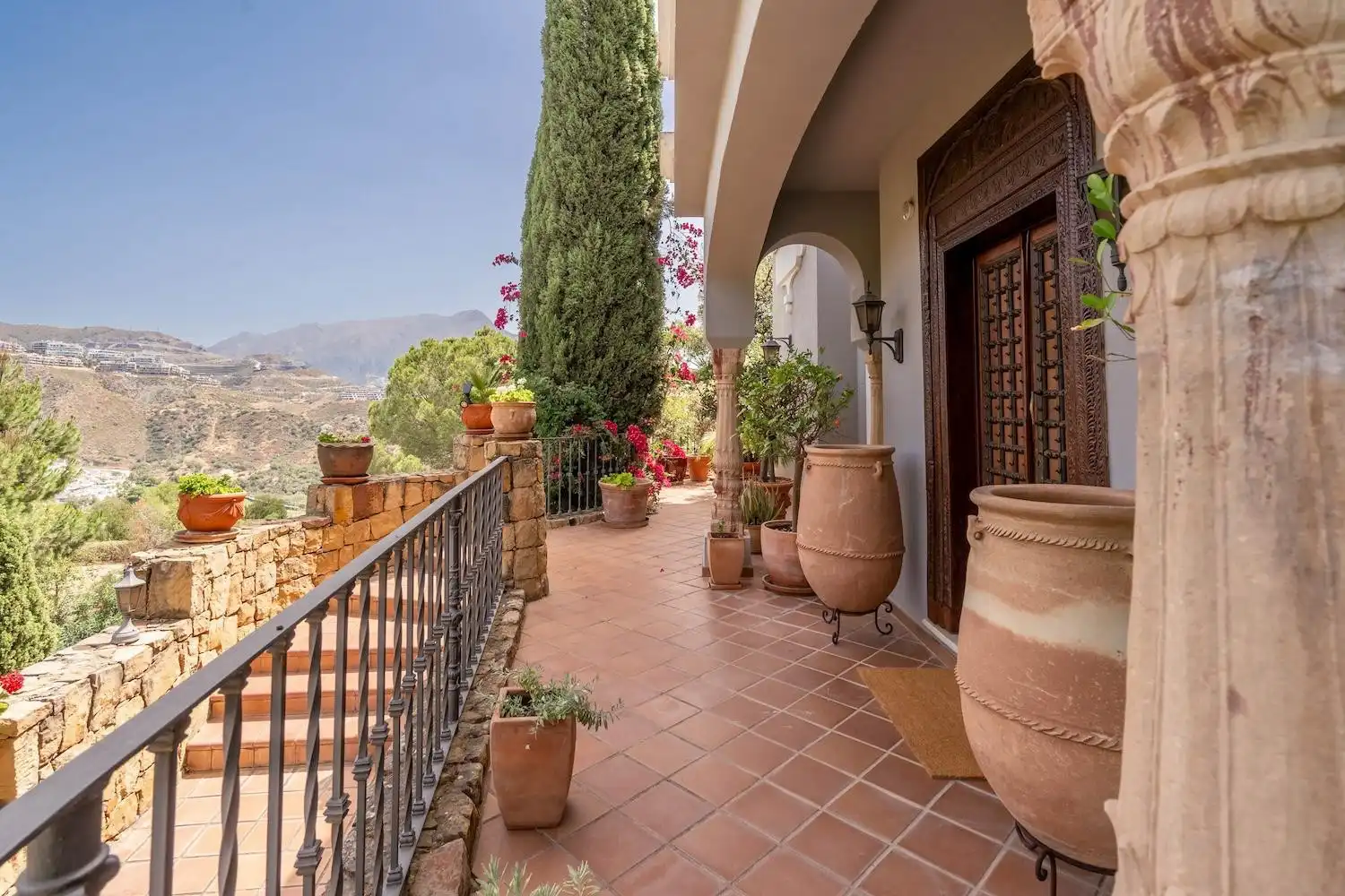 Terraza de Casa o chalet en venta en Benahavís con Aire acondicionado, Calefacción y Terraza