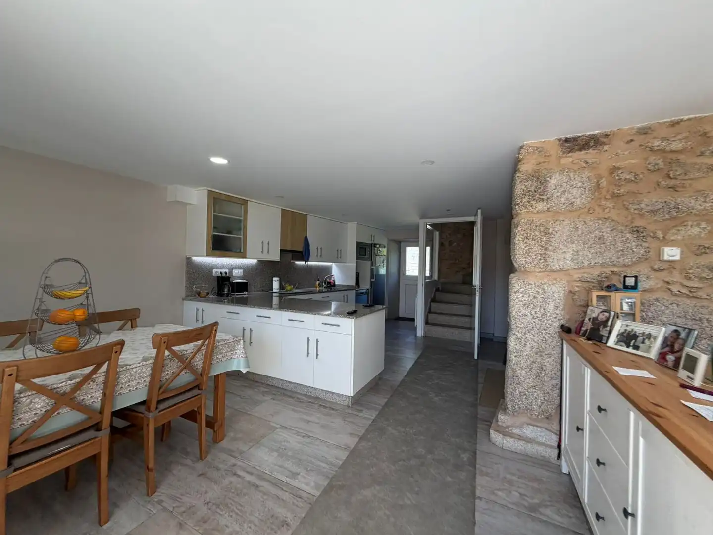 Cocina de Casa o chalet de alquiler en A Laracha   con Calefacción, Terraza y Trastero