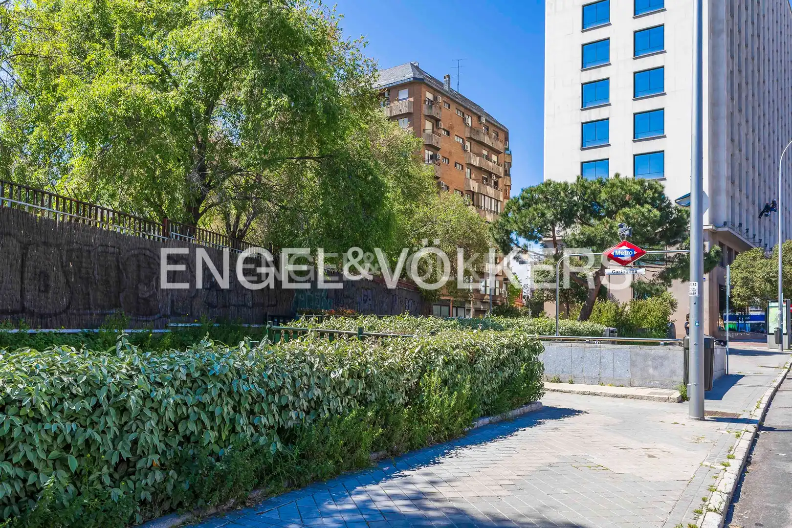 Vista exterior de Piso de alquiler en Madrid con Aire acondicionado, Calefacción y Amueblado