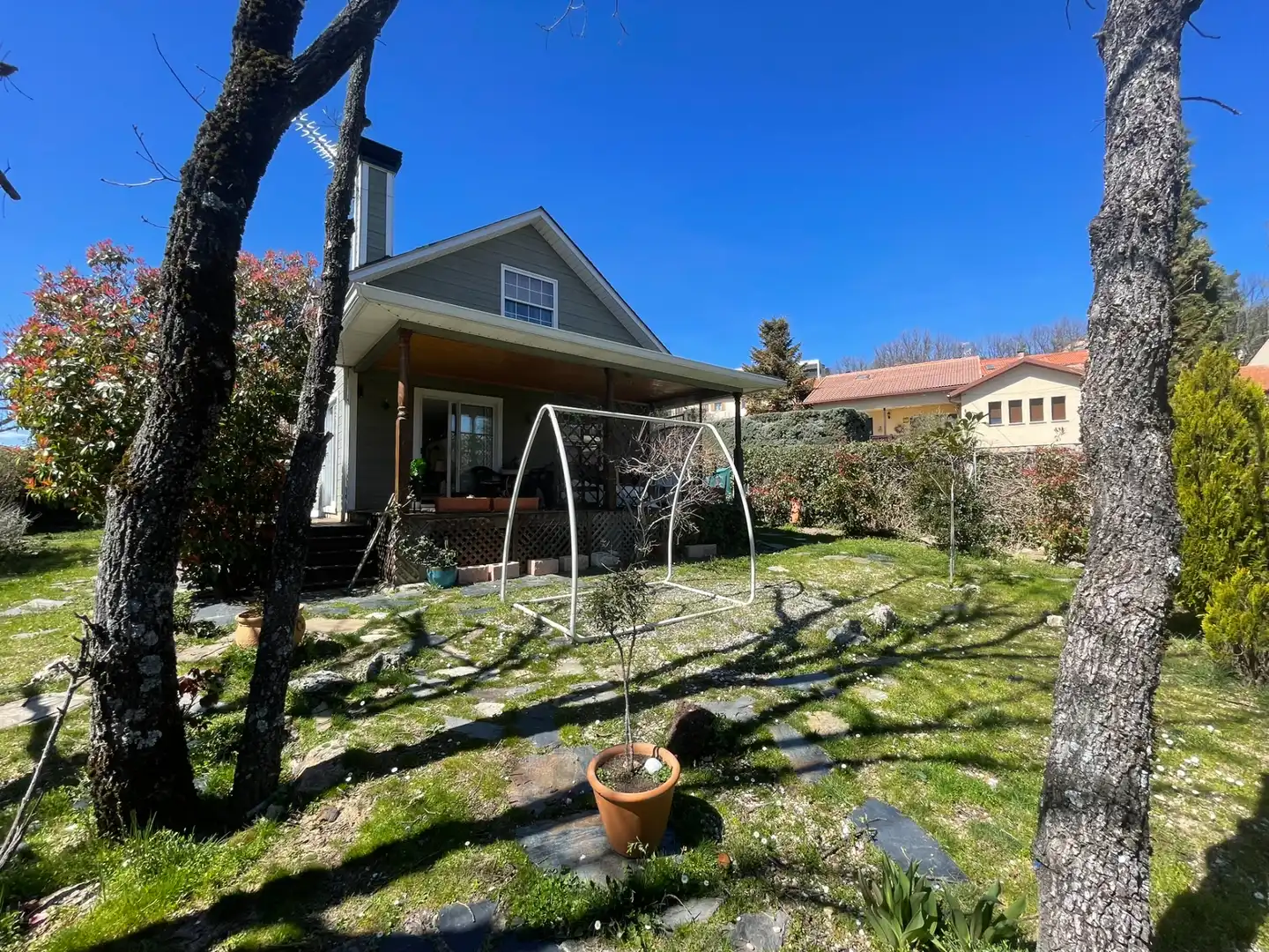 Jardín de Casa o chalet en venta en Cercedilla con Jardín privado y Piscina comunitaria
