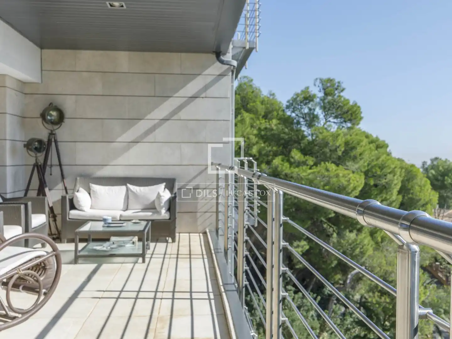 Terrassa de Casa o xalet en venda en Rocafort amb Aire condicionat, Calefacció i Jardí privat