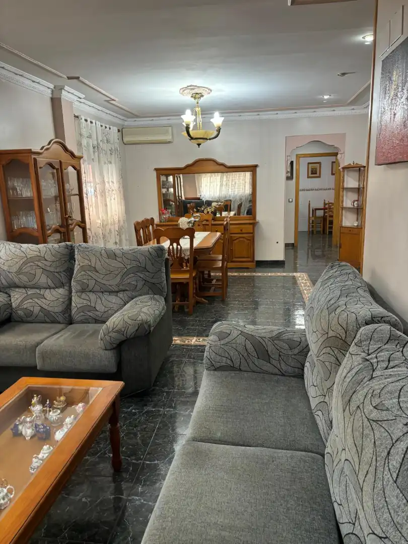 Sala d'estar de Casa o xalet en venda en Sagunto / Sagunt amb Aire condicionat, Terrassa i Traster