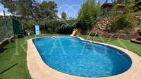 Swimming pool of House or chalet for sale in Vallirana  with Air Conditioner, Terrace and Swimming Pool