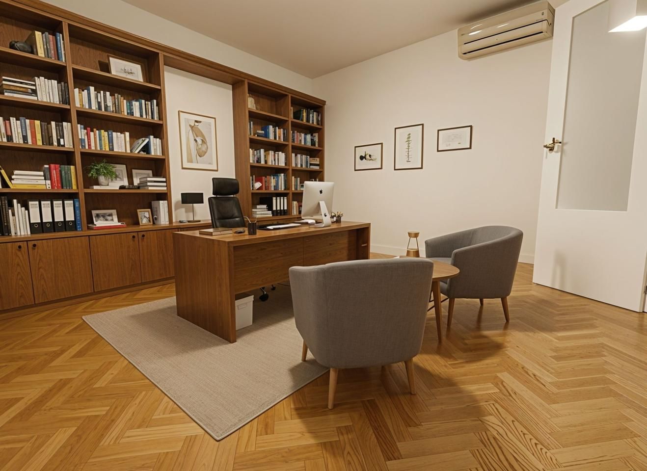 Sala d'estar de Oficina en venda en  Madrid Capital