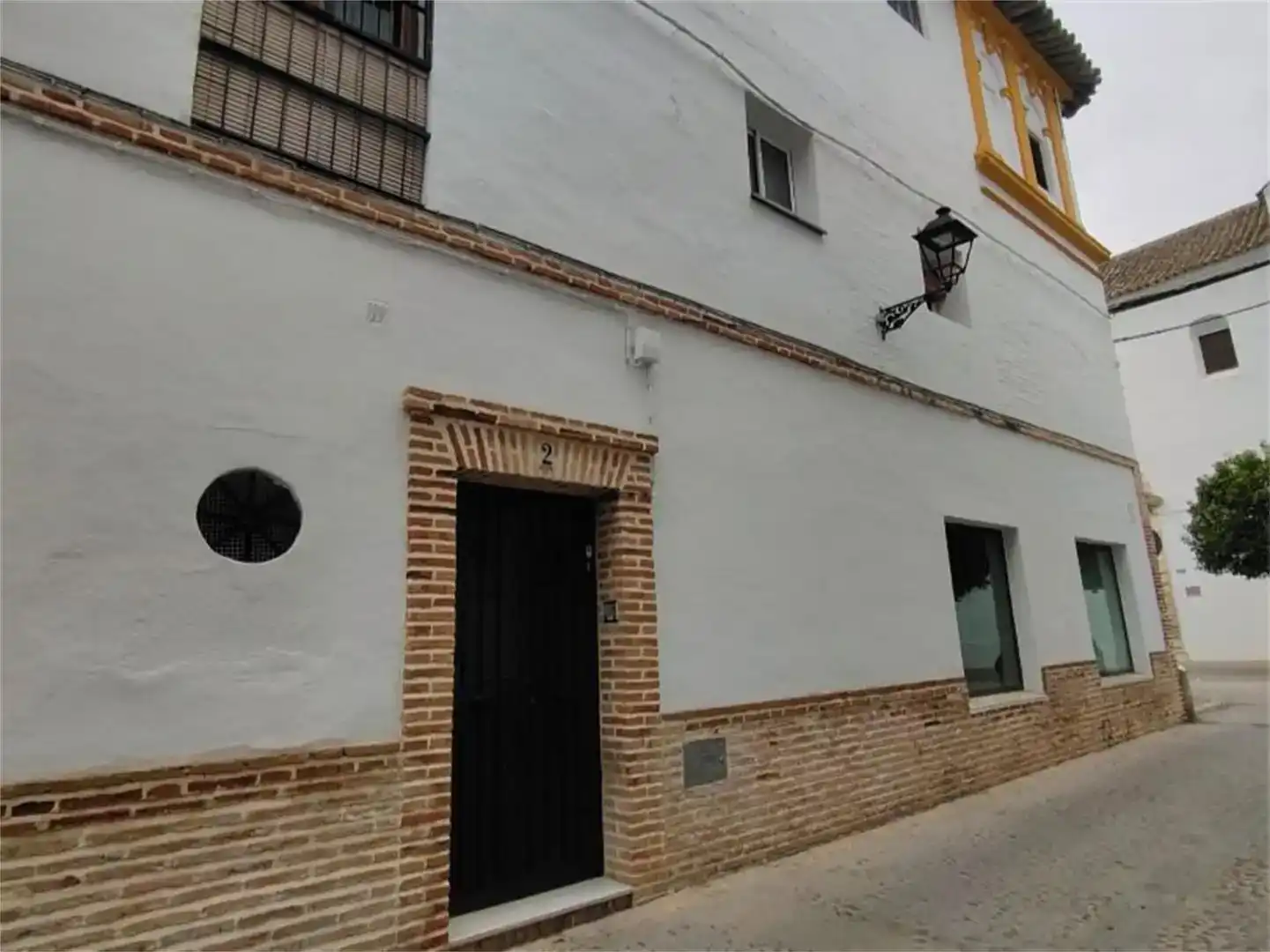 Vista exterior de Planta baja en venta en Écija con Aire acondicionado, Amueblado y Horno