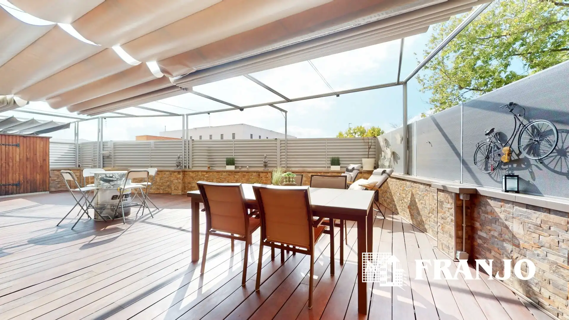 Terrace of Flat for sale in Parc Central