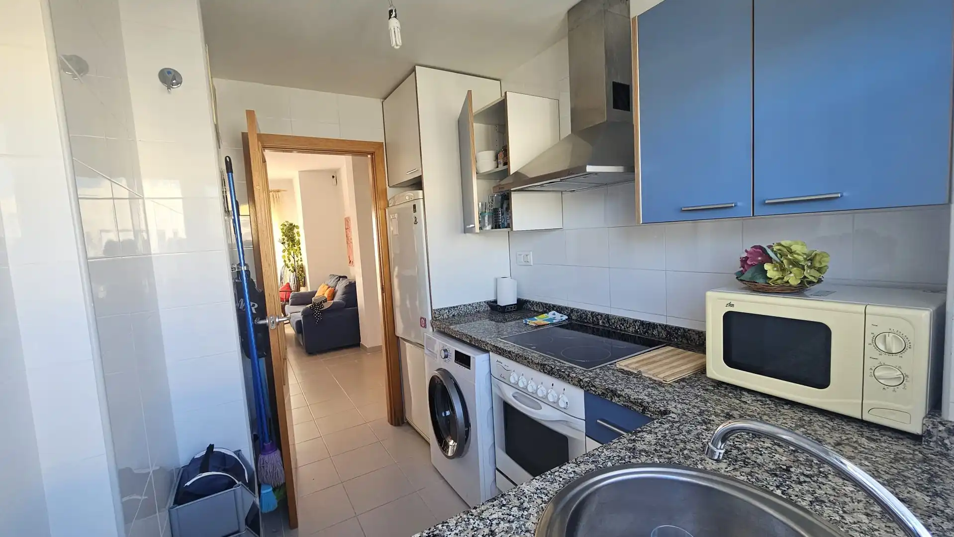 Cocina de Ático en venta en Alcalà de Xivert con Aire acondicionado, Calefacción y Jardín privado