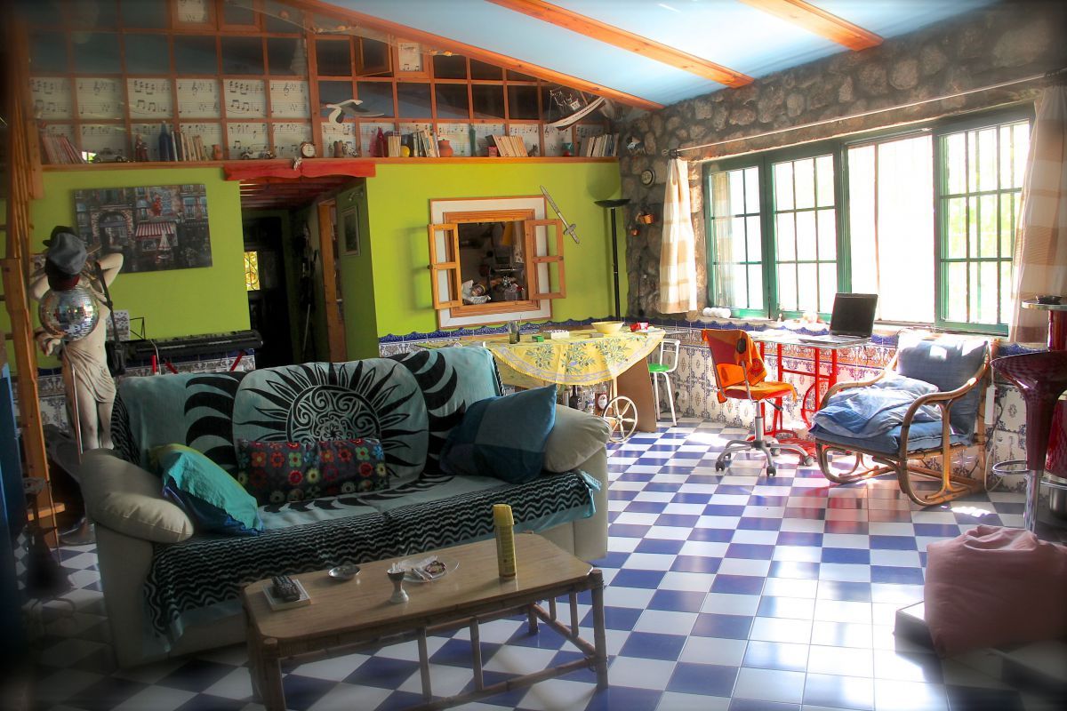 Living room of House or chalet for sale in Guijo de Santa Bárbara