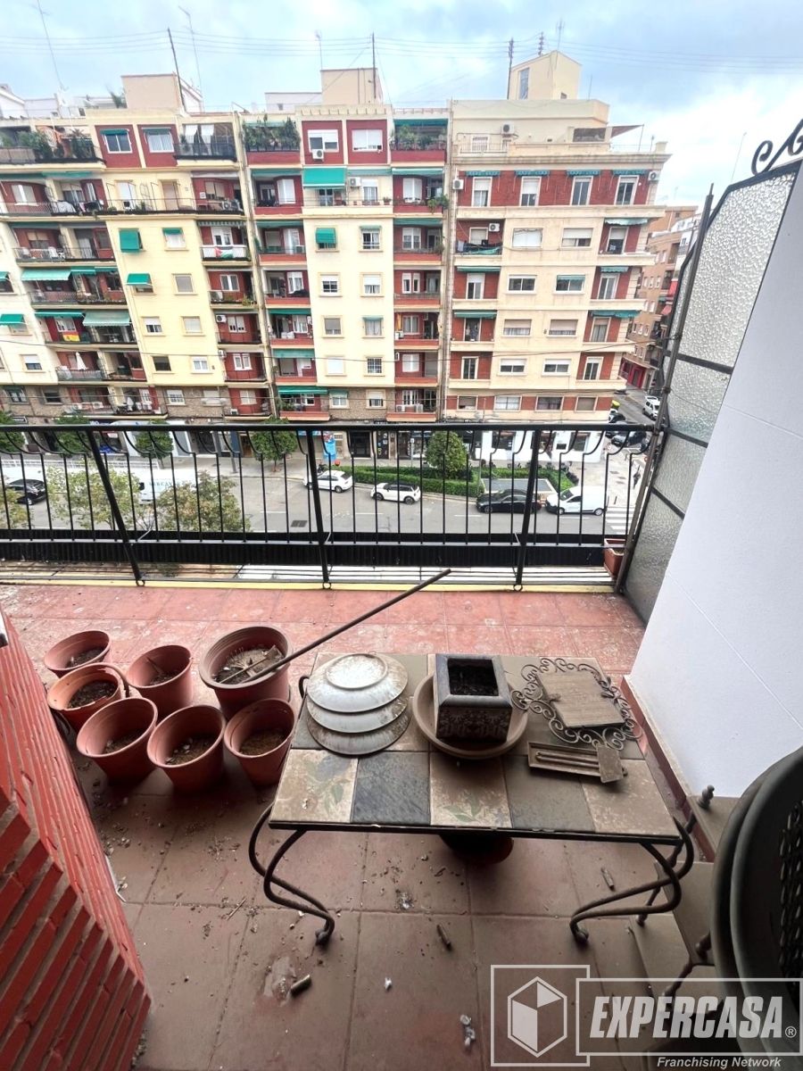 Terrassa de Pis en venda en  Valencia Capital amb Aire condicionat i Terrassa
