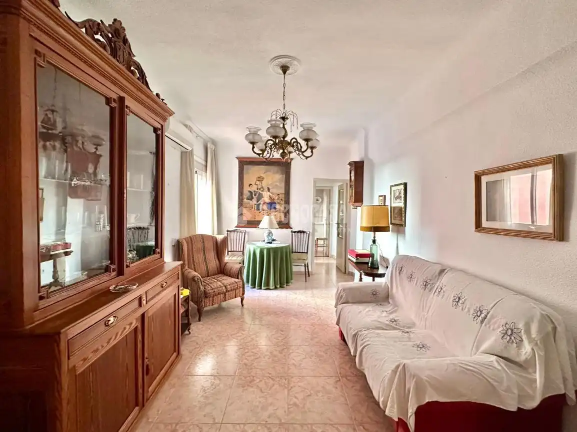 Sala d'estar de Pis en venda en Murcia amb Aire condicionat i Terrassa