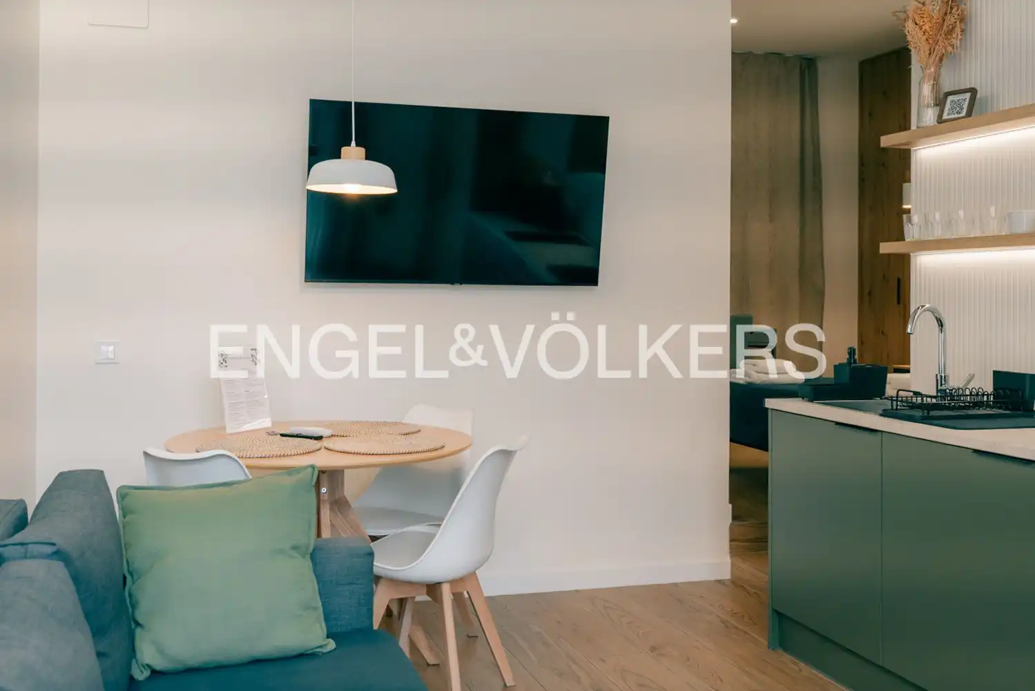 Sala de estar de Apartamento en venta en Valencia con Aire acondicionado, Calefacción y Amueblado