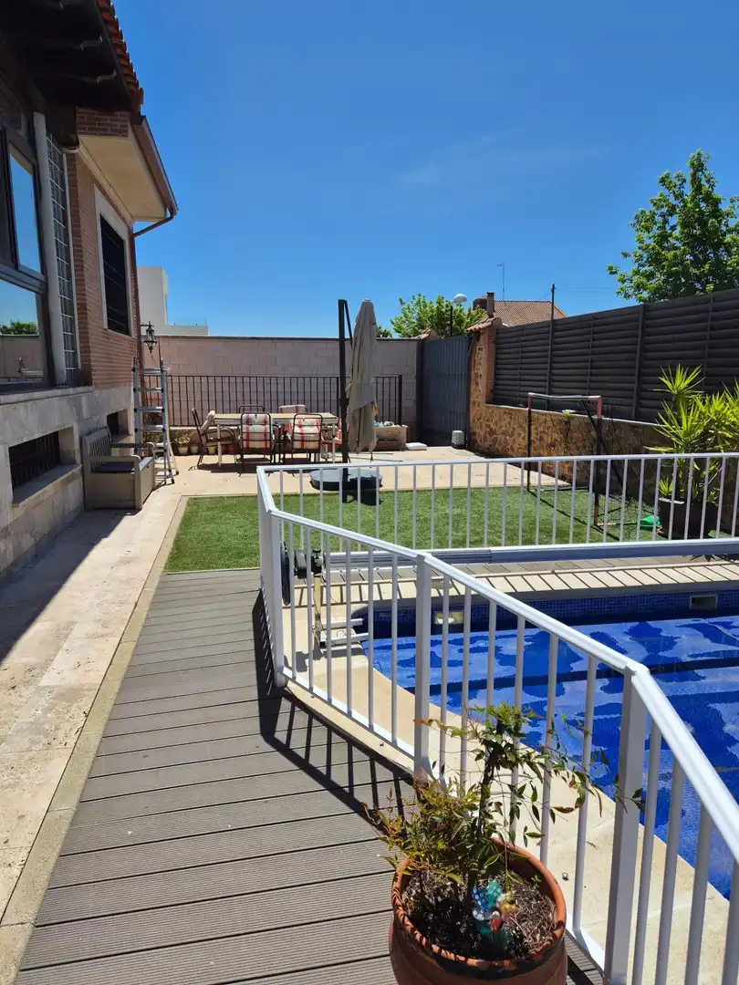 Terraza de Casa o chalet en venta en Ciudad Real con Aire acondicionado, Calefacción y Jardín privado