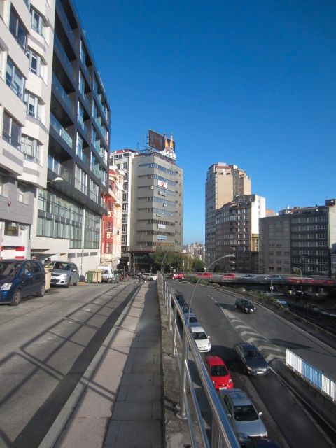 Vista exterior de Pis en venda en A Coruña Capital  amb Calefacció, Parquet i Terrassa