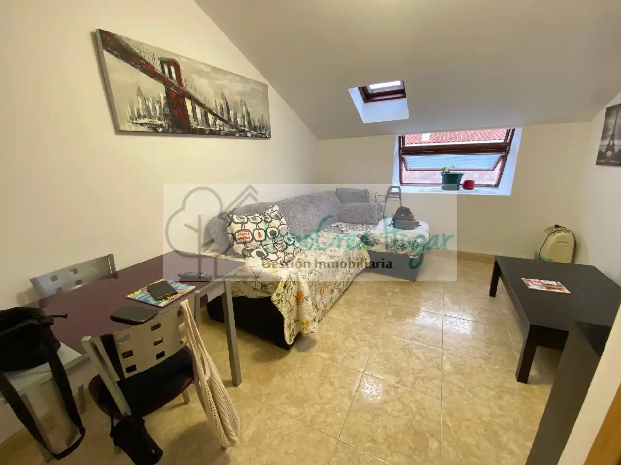 Wohnzimmer von Wohnung zum Verkauf in Nigrán mit Heizung und Möbliert