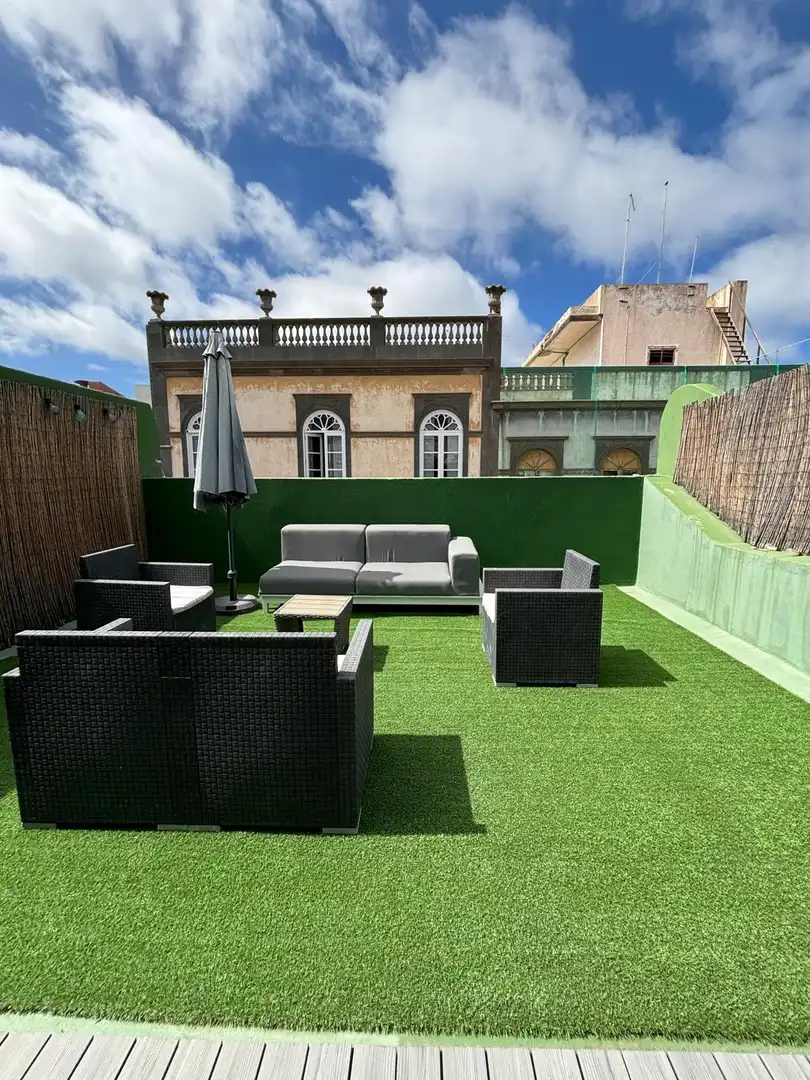Terraza de Casa o chalet de alquiler en Las Palmas de Gran Canaria con Aire acondicionado, Calefacción y Amueblado