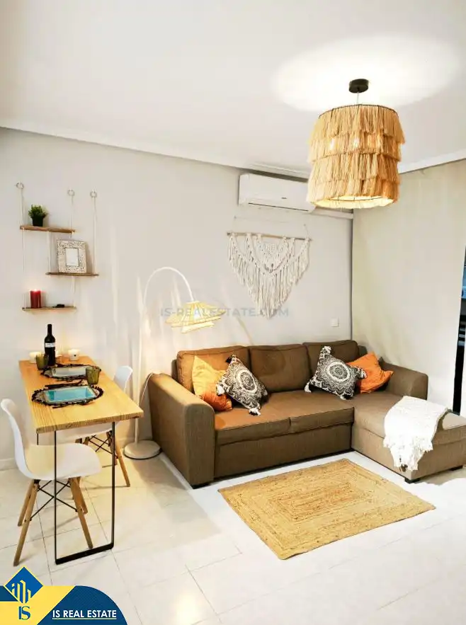 Wohnzimmer von Wohnung zum Verkauf in Torrevieja mit Klimaanlage, Heizung und Terrasse