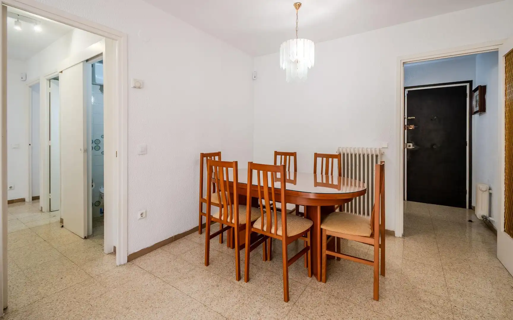 Dining room of Flat for rent in Girona