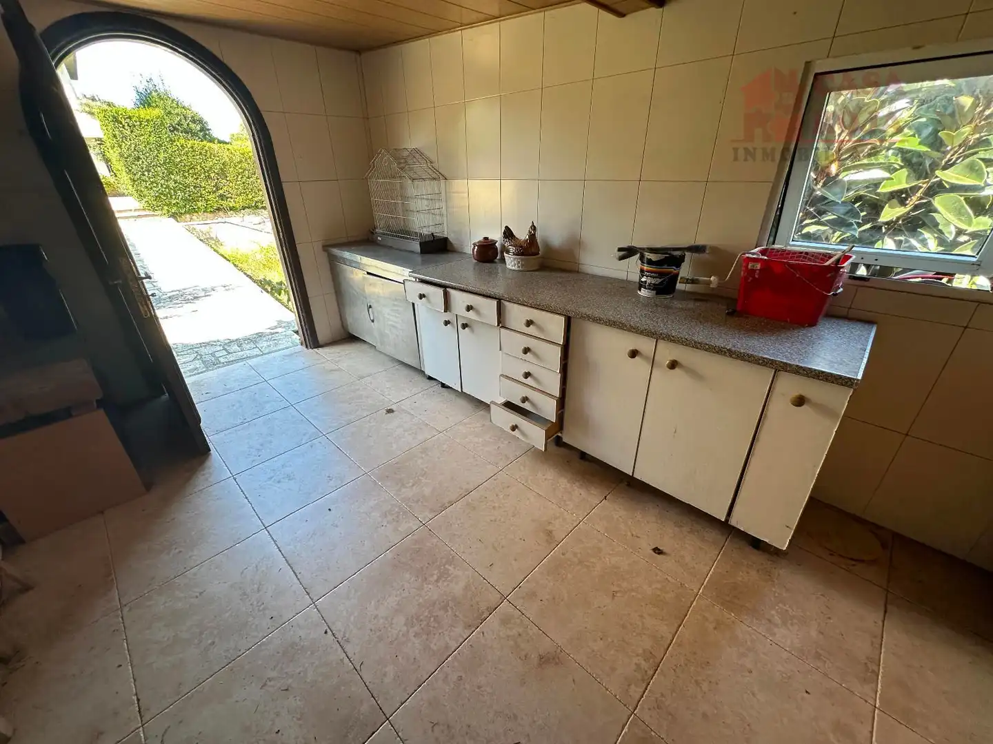 Kitchen of Houses for sale in Cangas   with Air Conditioner, Heating and Terrace