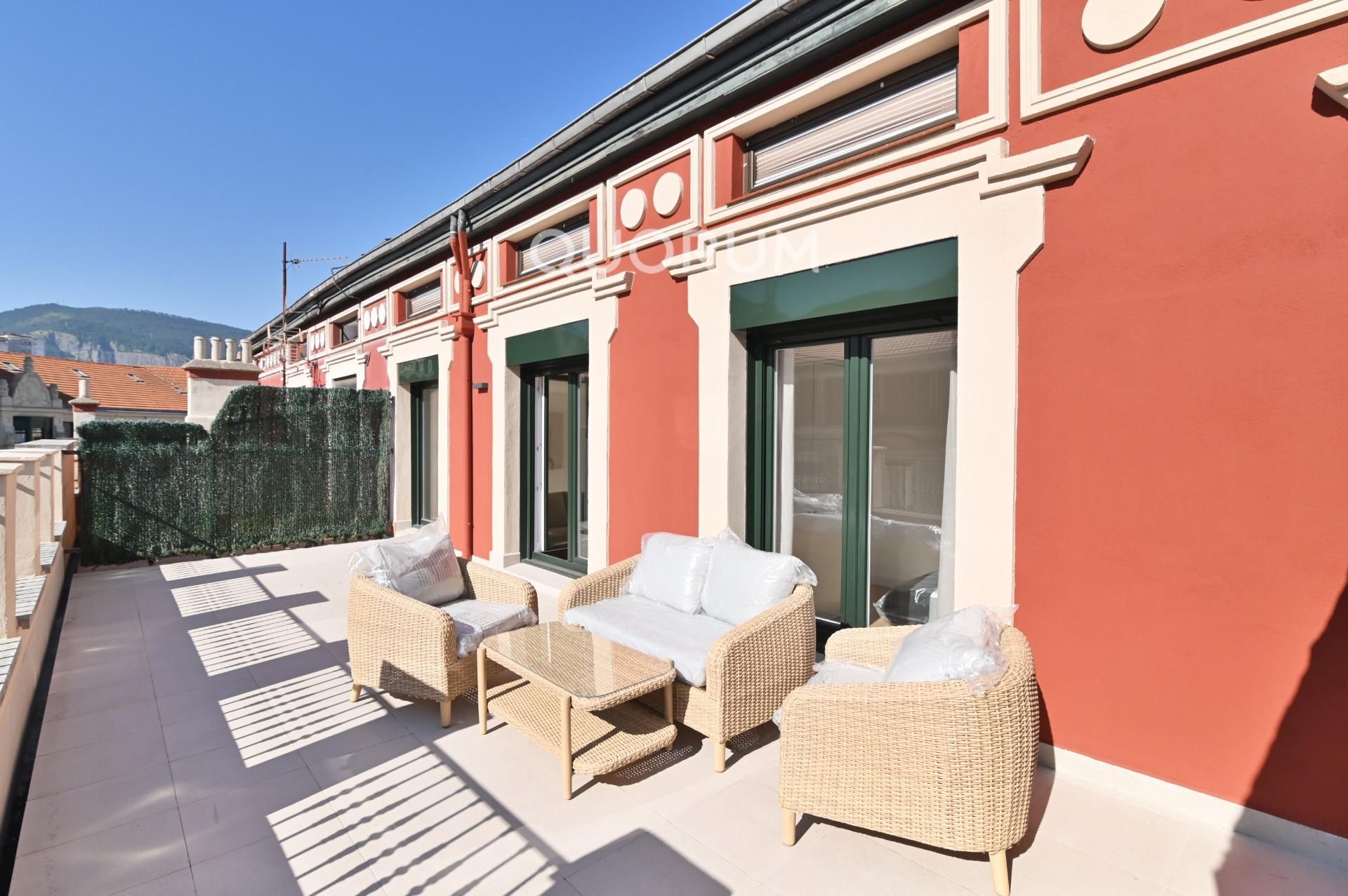 Terrace of Flat to rent in Bilbao   with Heating and Terrace