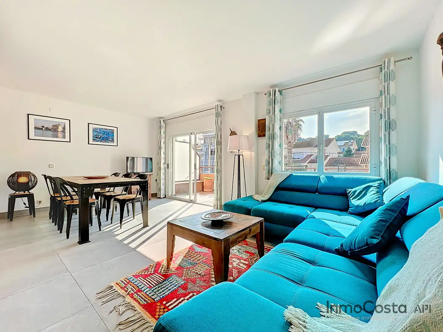 Sala d'estar de Apartament en venda en Palamós amb Terrassa, Traster i Moblat