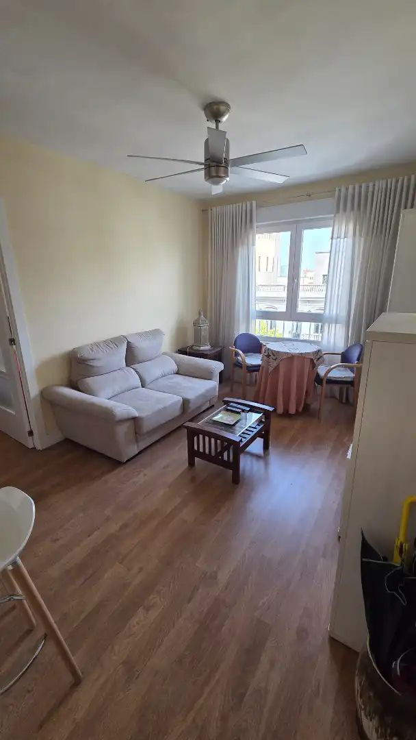 Living room of Apartments for rent in Madrid  with Air Conditioner, Heating and Furnished
