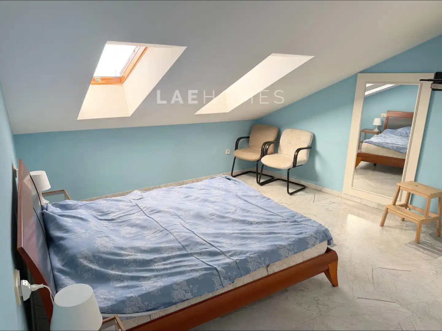 Schlafzimmer von Maisonette zum Verkauf in Jaén mit Klimaanlage und Balkon