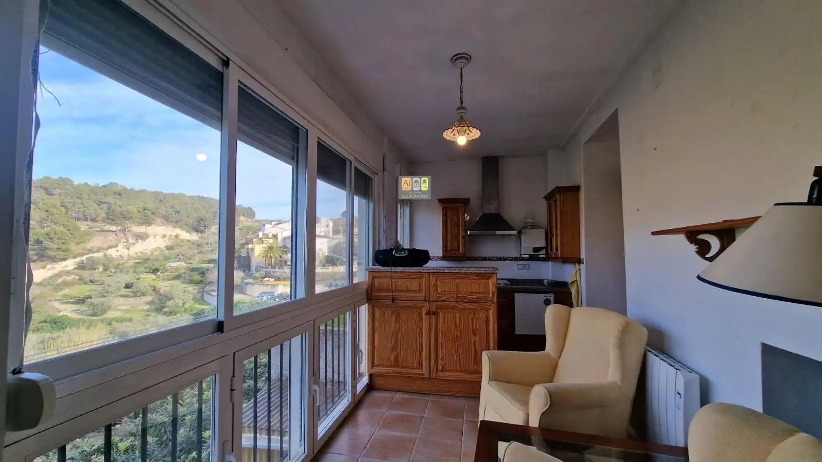 Terraza de Finca rústica en venta en Benimantell con Terraza, Trastero y Amueblado