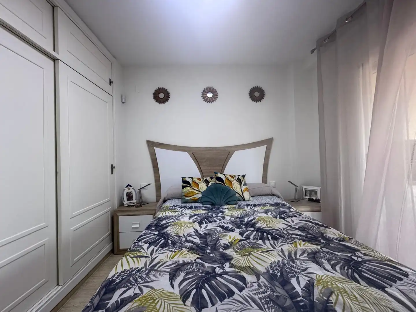 Habitación de Apartamento de alquiler en Mijas con Aire acondicionado, Terraza y Amueblado