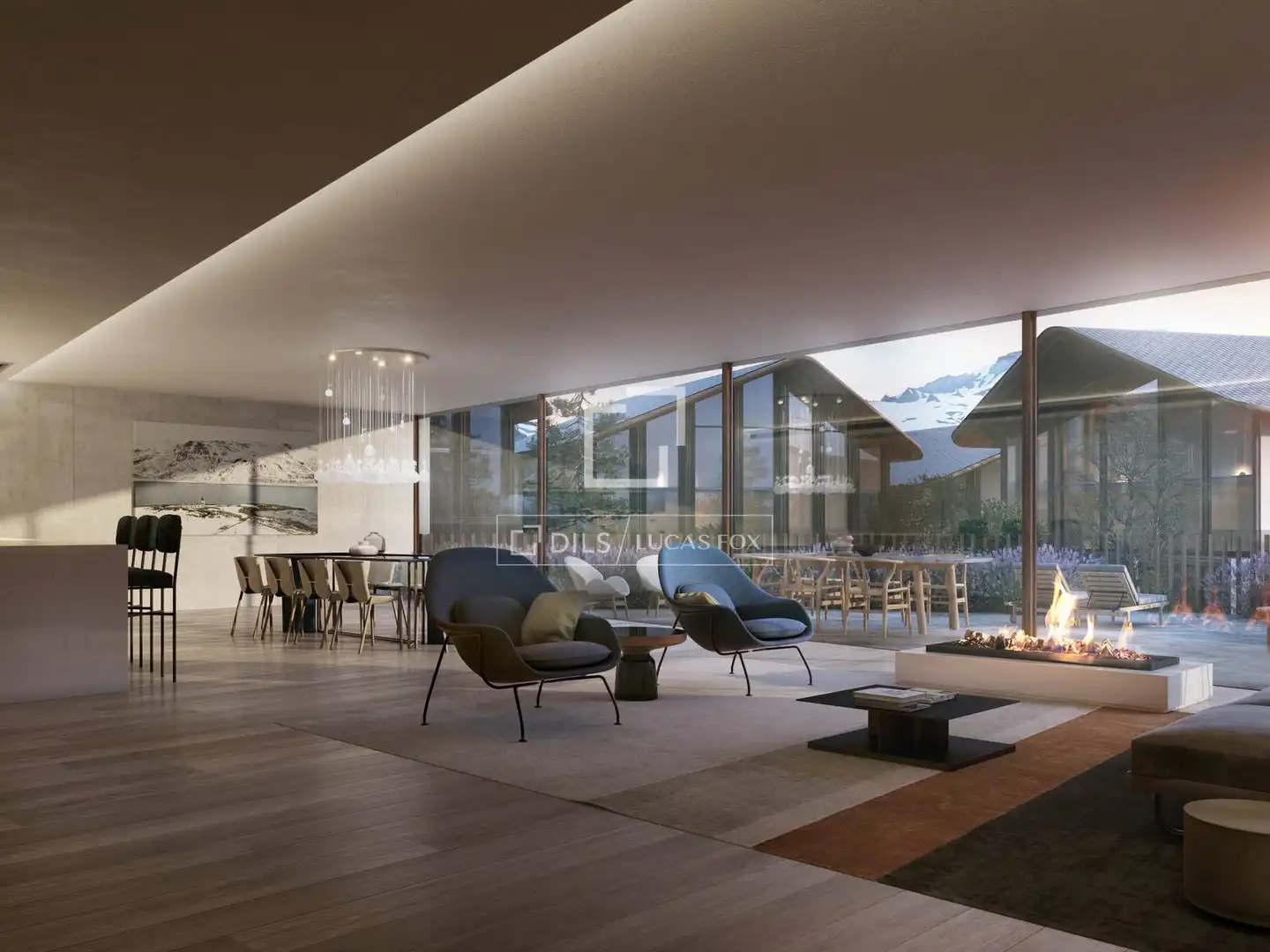 Sala de estar de Piso en venta en Valdetorres de Jarama con Aire acondicionado, Calefacción y Parquet