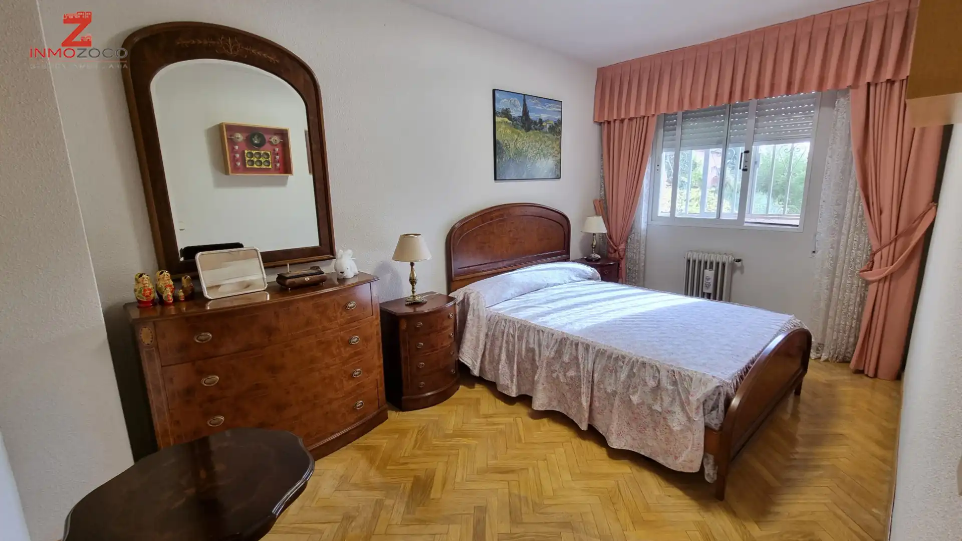Dormitori de Casa adosada en venda en Las Rozas de Madrid amb Aire condicionat, Calefacció i Jardí privat