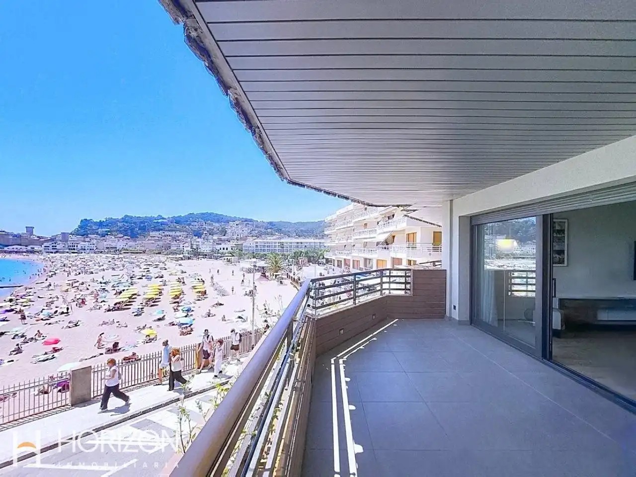 Terrasse von Wohnungen zum Verkauf in Tossa de Mar mit Klimaanlage, Heizung und Terrasse