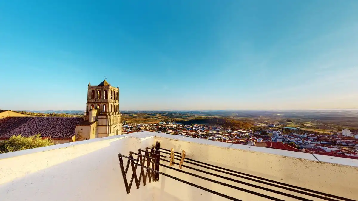 Vista exterior de Casa o chalet en venta en Hornachos con Aire acondicionado, Terraza y Trastero