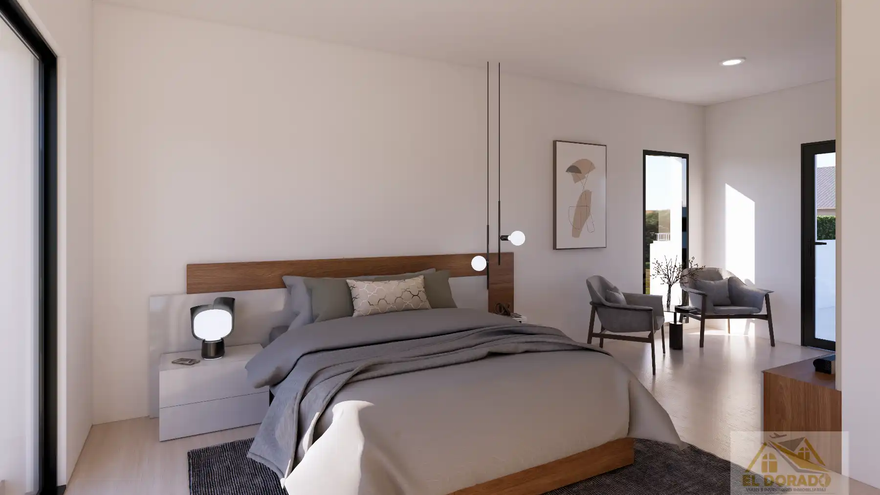 Dormitori de Casa o xalet en venda en Benferri amb Aire condicionat, Calefacció i Terrassa