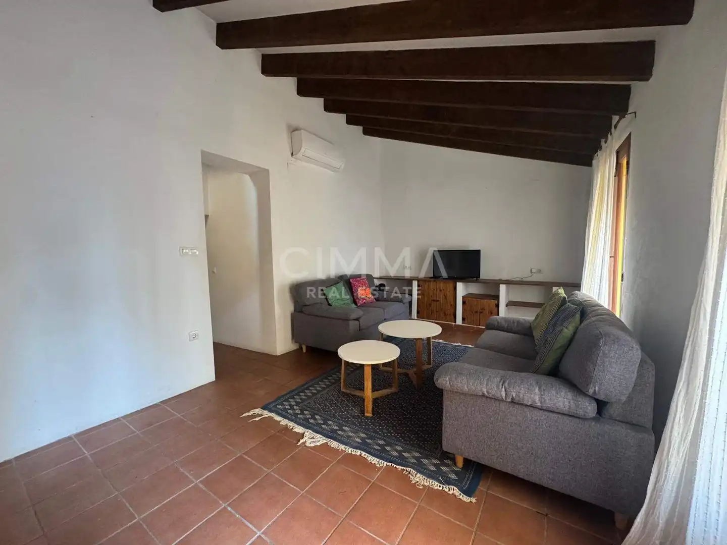 Sala de estar de Finca rústica en venta en La Nucia