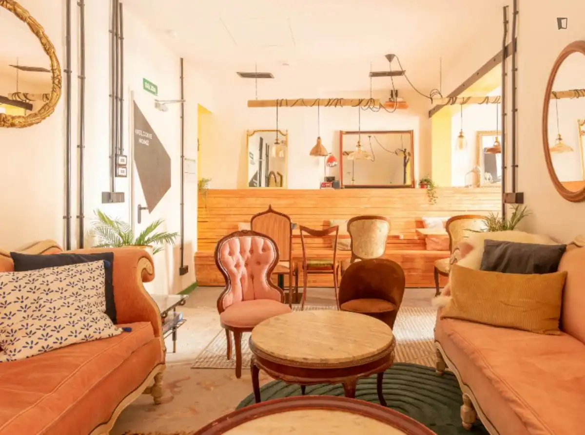 Apartament per a compartir en Madrid amb Aire condicionat, Calefacció i Moblat