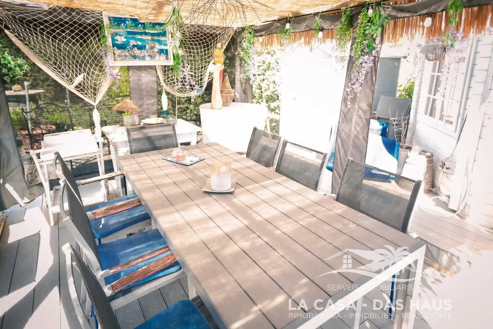 Terraza de Finca rústica en venta en Maçanet de la Selva