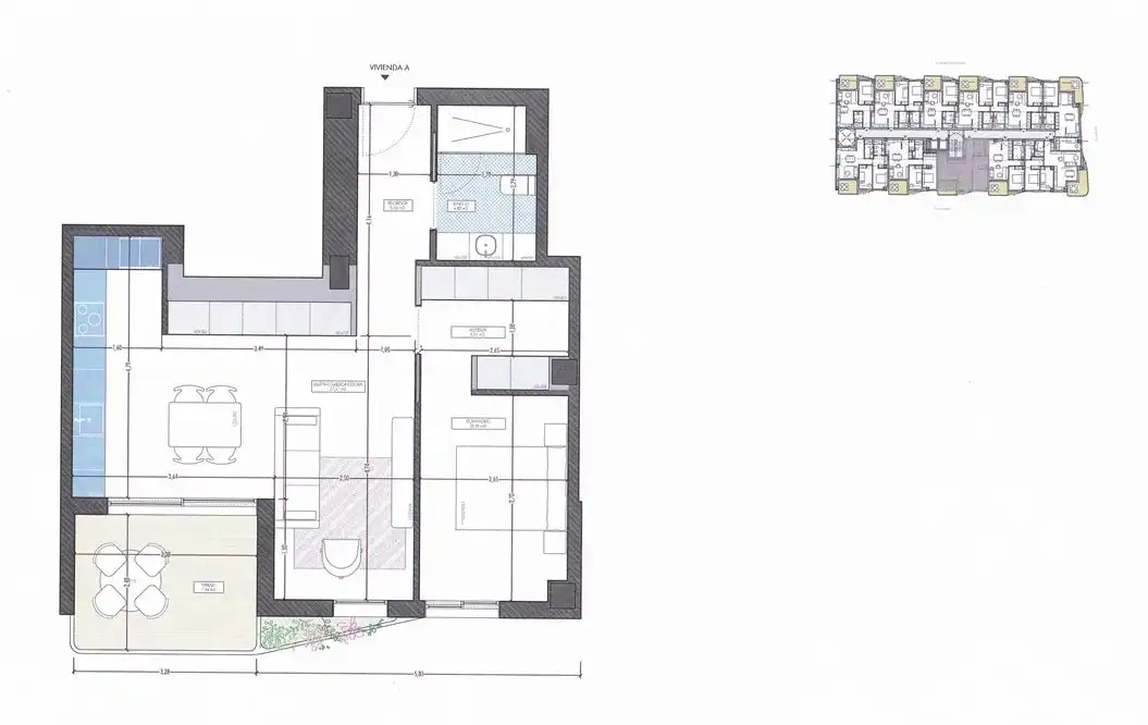 Piso en venta en Picassent con Aire acondicionado, Calefacción y Terraza