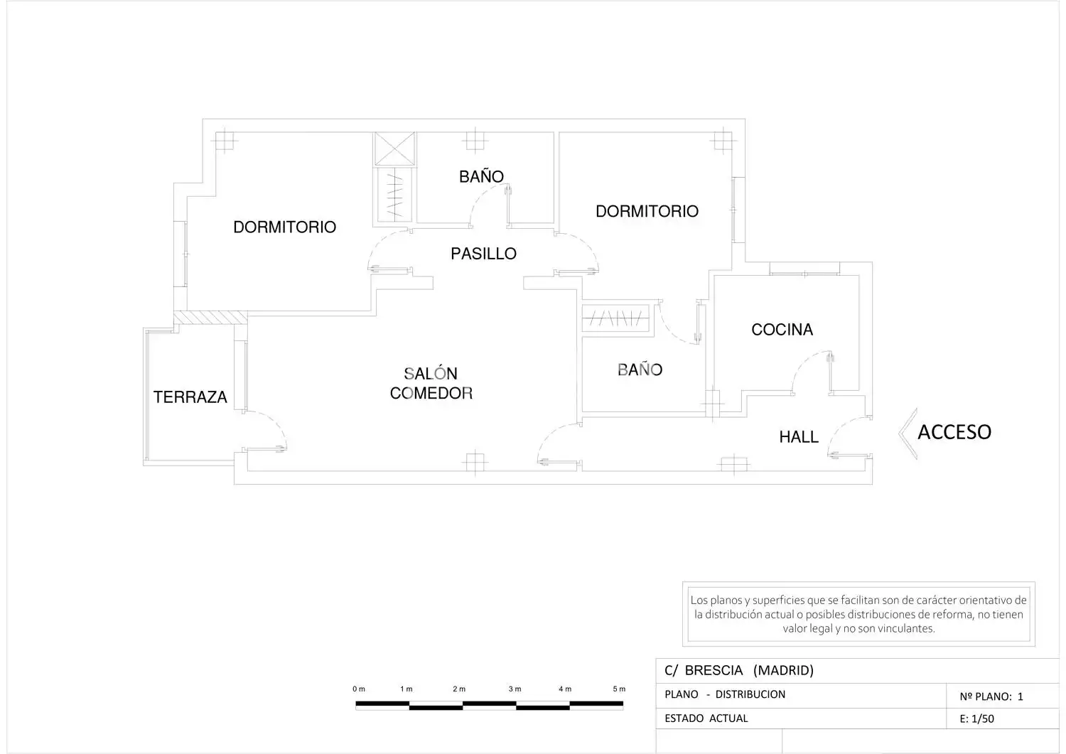 Flat for sale in Madrid  with Air Conditioner, Heating and Terrace