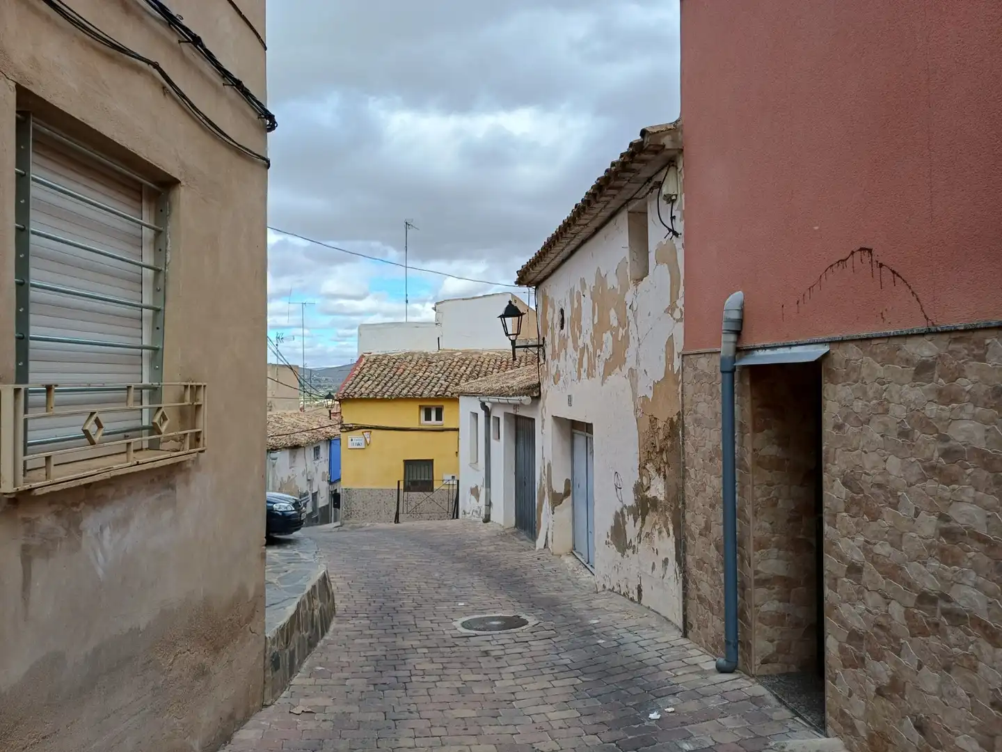 Vista exterior de Casa adosada en venta en Yecla
