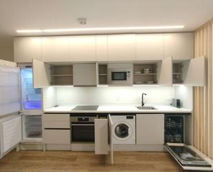 Kitchen of Study to share in  Madrid Capital  with Air Conditioner and Terrace