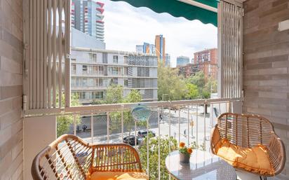 Terrace of Flat for sale in  Barcelona Capital  with Air Conditioner, Heating and Terrace