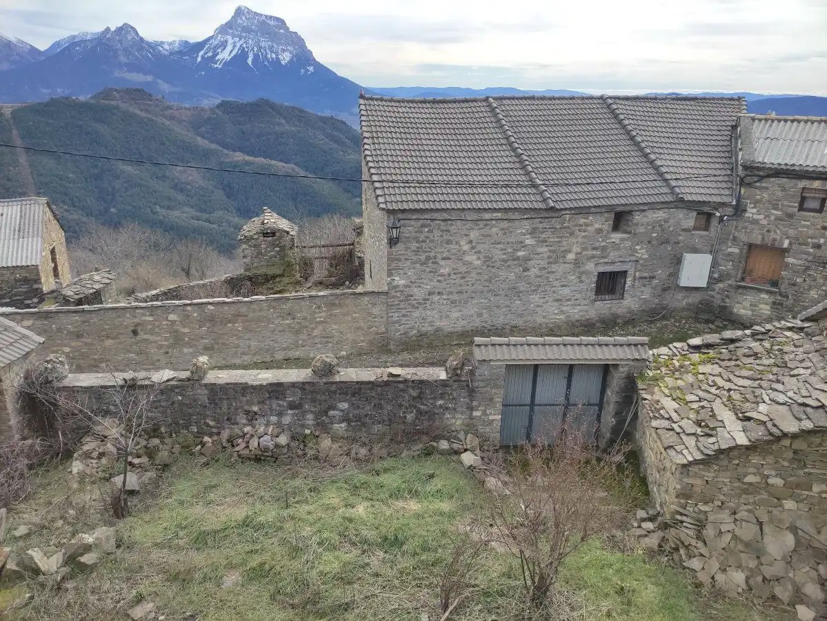 Exterior view of Houses for sale in Puértolas  with Private garden and Terrace