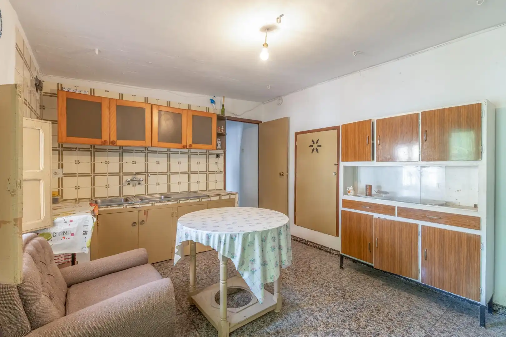 Kitchen of Houses for sale in Deifontes  with Private garden, Terrace and Balcony