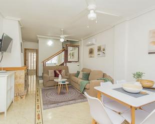 Living room of Single-family semi-detached to rent in Orihuela  with Air Conditioner, Terrace and Swimming Pool