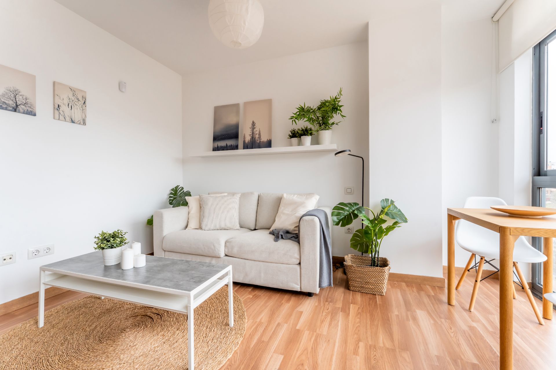 Living room of Flat for sale in  Madrid Capital  with Storage room