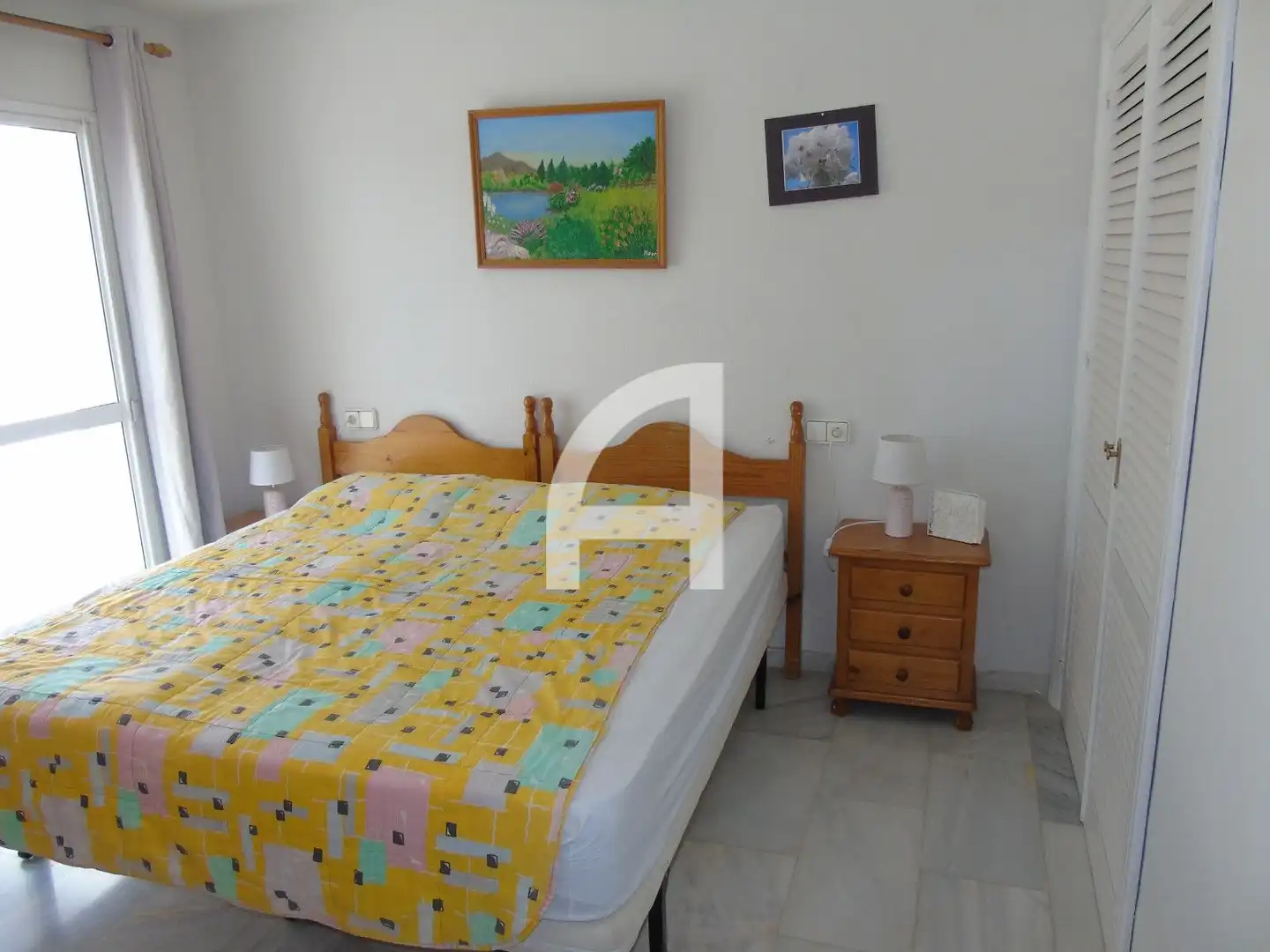 Schlafzimmer von Dachboden zum Verkauf in Mijas mit Klimaanlage, Heizung und Terrasse