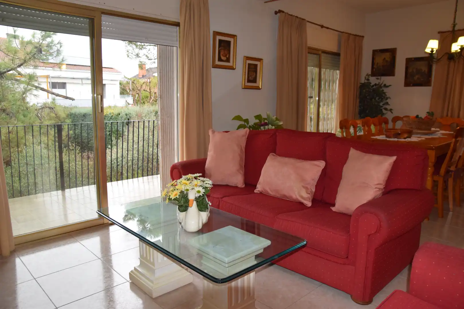 Sala de estar de Casa o chalet en venta en Moralzarzal con Calefacción, Jardín privado y Terraza